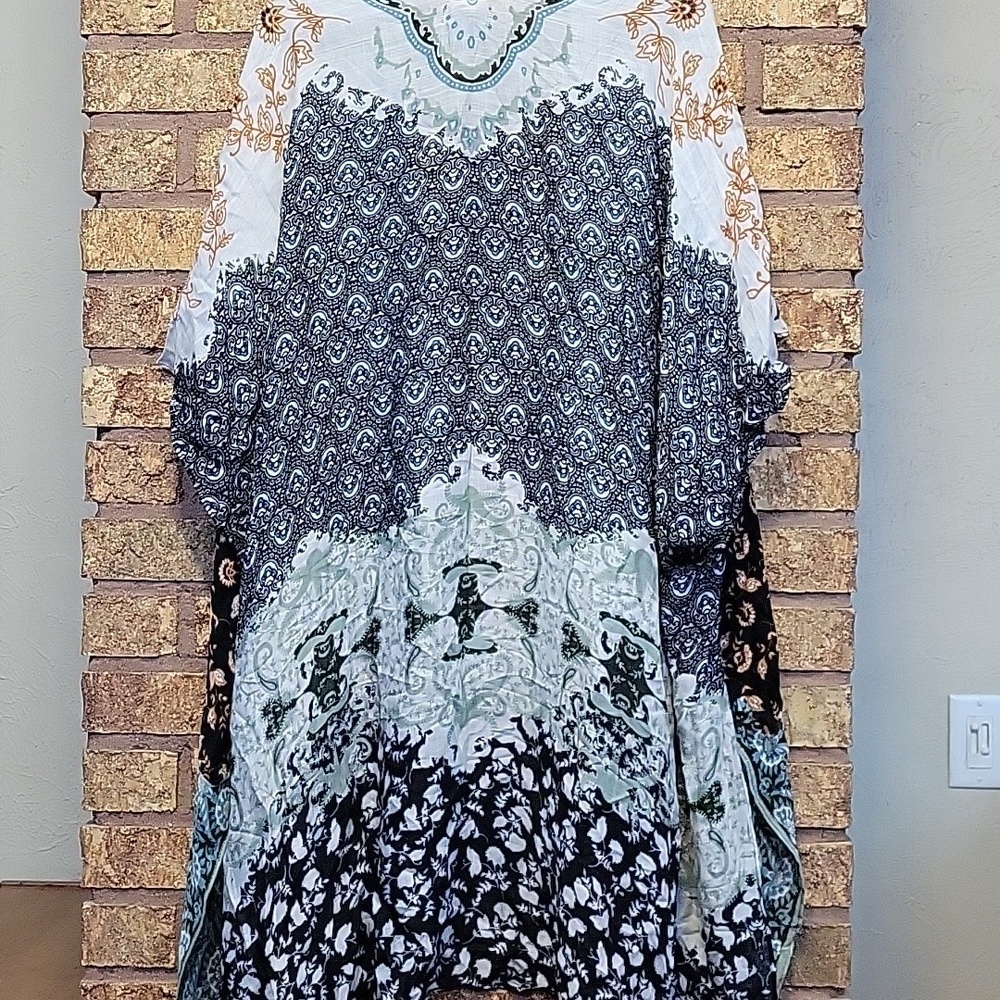 RACHEL Rachel Roy Floral Kimono One Size Nwt - Picture 9 of 10